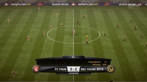 FIFA 18 Player Career #110 - FC Thun 0-2 BSC Young Boys