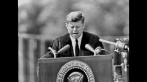 JFK Conspiracy Video, A President Betrayed, w/ Morgan Freeman, JFK American University Speech