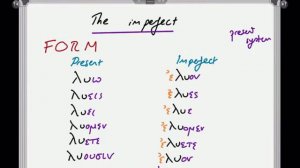 Dobson lessons 14-15: The imperfect