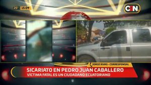 Presunto caso de sicariato en Pedro Juan Caballero