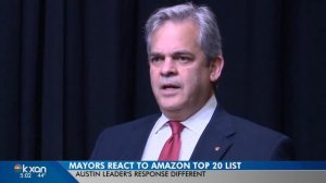 How Austin Mayor Steve Adler feels about Austin making it to the second round of Amazon HQ selectio