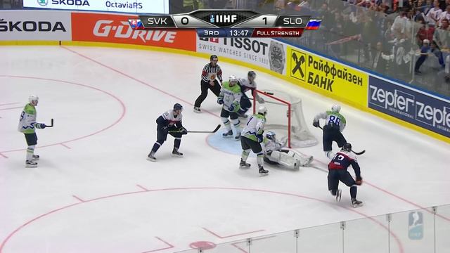 Gaborik grabs it for Slovakia over Slovenia | #IIHFWorlds 2015 смотреть онлайн