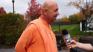 Bhaktimarga Swami Interview channel 69 Allentown PA The Walking Monk