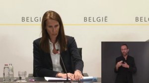 Persconferentie naar aanleiding van de Nationale Veiligheidsraad 13/05/20