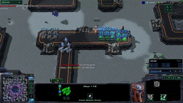 This Warden Got so Fed He Became Immortal! Kerrigan Survival Starcraft 2 custom games смотреть онлайн