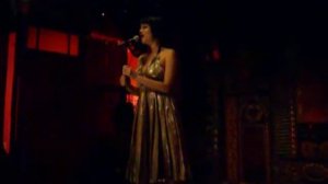 Rebekah Kochan Singing at Burlesque show W/ Phillis Walker 2