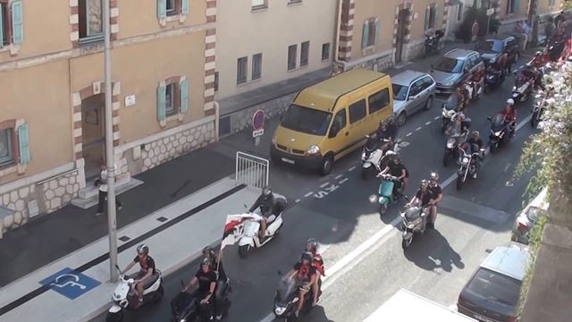 arrivé de la populaire sud a monaco (as monaco-nice 2014) смотреть онлайн