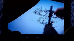 Kaoru Mori live drawing CF2019 part 7