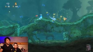 #2 Прохождение игры Rayman Legends. Играю с папой и смеюсь.