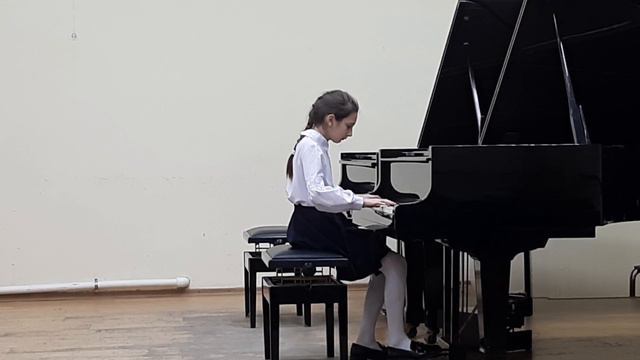 Бусыгина Анастасия "Три экоссеза", Ф.Шуберт смотреть онлайн