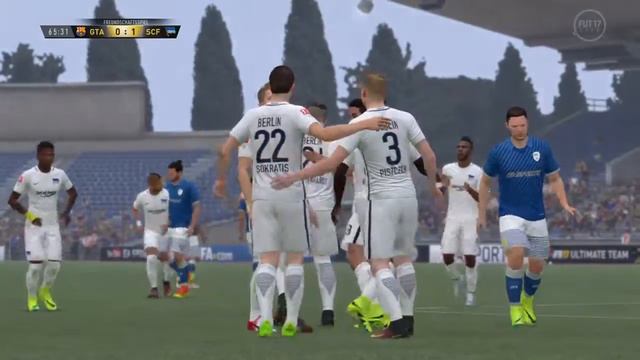 Plattenhardt Freistoßtor FIFA 17 Ultimate Team смотреть онлайн