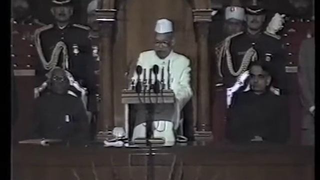 PRESIDENT'S ADDRESS  22-02-1993-Shri Shankar Dayal Sharma смотреть онлайн