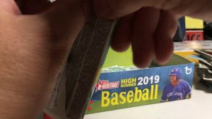 2020 Topps Baseball Cards Opening Series #17 - Hobby Box of 2019 Heritage High Number - YOWZA!!!