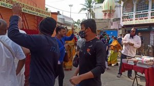 Harinam Sankirtan at HH Gour Govinda Swami Sevashram