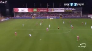 Blooper Mouscron Péruwelz goalkeeper, Vagner, in Jupiler Pro League 2016/2017