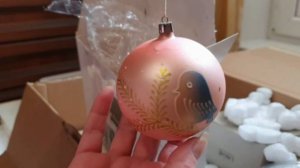 Советские ёлочные игрушки. Распаковка посылки. 4.
