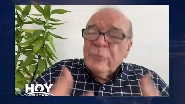 Paciano Padrón en “Hoy con Tomás Regalado”, en MegaTV