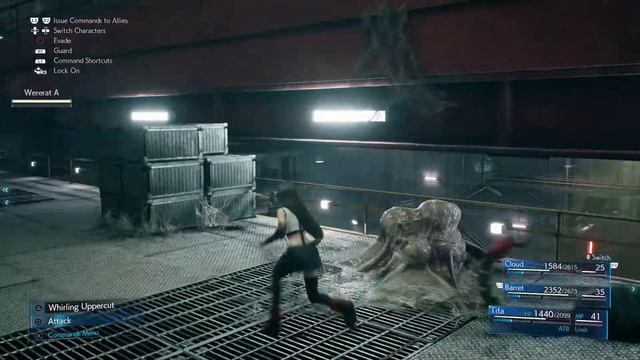 Final Fantasy 7 Remake GameplayWalkthrough Part - 5 Heidegger Sends Mr. Krabs At Us 