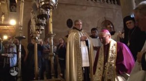 El nuncio Girelli hace su entrada solemne en Jerusalén