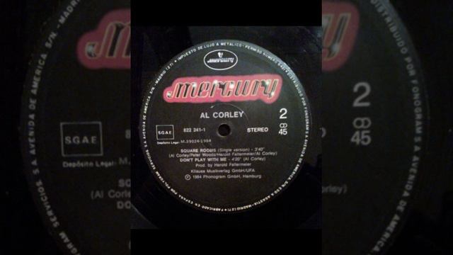 AL CORLEY - SQUARE ROOMS. (single version). B1. смотреть онлайн