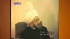 Is the war against Israel a jihad or not?  Hazrat Mirza Tahir Ahmad Khalifatul Masih IV rh