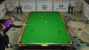 European Snooker Championships - Men Groups: Alex Borg vs Martin Orinak