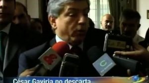 Gaviria no descarta ser candidato presidencial