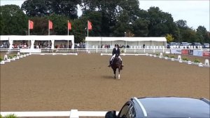 British Dressage National Championships 2012 - Bon Ami II and Giselle Hyland