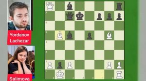 This kind of attack is insane!!! WGM Salimova Nurgyul!!! Bulgarian Chess Championship 2023