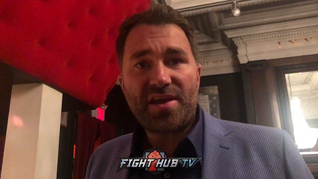 EDDIE HEARN ON FURY VS. WALLIN "ARUM PROVIDING FIGHTS NO ONE WANTS TO WATCH" смотреть онлайн
