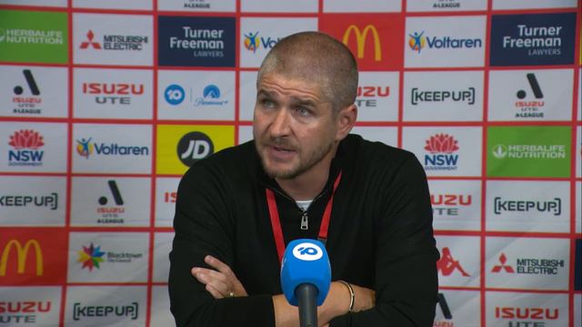 Robinson: Sydney Derby post-match press conference смотреть онлайн