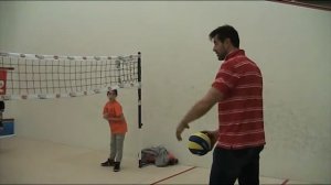 Volley Land, il professor Zlatanov insegna ai figli di Bovolenta