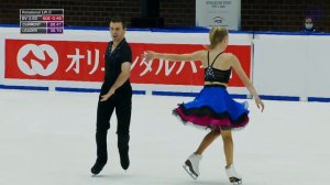 Phebe BEKKER / James HERNANDEZ GBR | ICE DANCE RHYTHM DANCE | Gdansk 2021 #JGPFigure