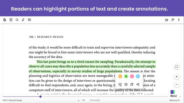Key Reading Features for eTextbooks | BibliU Learn смотреть онлайн