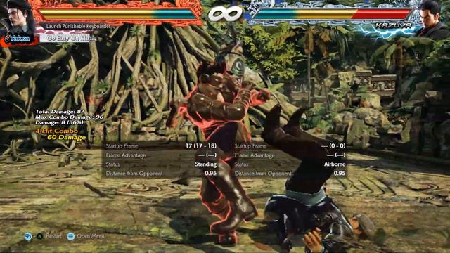 Tekken 7 Basic Dragunov Shotgun Combo смотреть онлайн