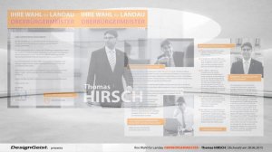 DesignGeist presents "Thomas Hirsch" OB-Stichwahl Landau