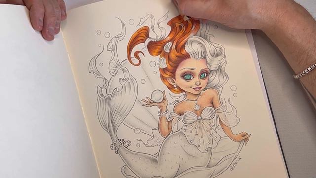 Colour and chat in flower folk by Christine Karron #mermay2023 смотреть онлайн