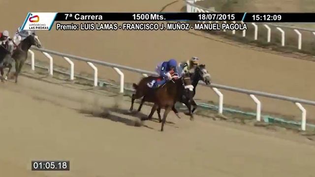 18/07/2015 – Hipodromo Las Piedras – Carr 7 – LUIS LAMAS - FRANCISCO J. MUÑOZ - MANUEL ... смотреть онлайн