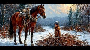 "Однажды, в студёную зимнюю пору" Спел отрывок стихотворения "Крестьянские дети" Николай Некрасов