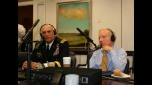 General Ray Odierno joins Senator Lieberman for radio broadcast