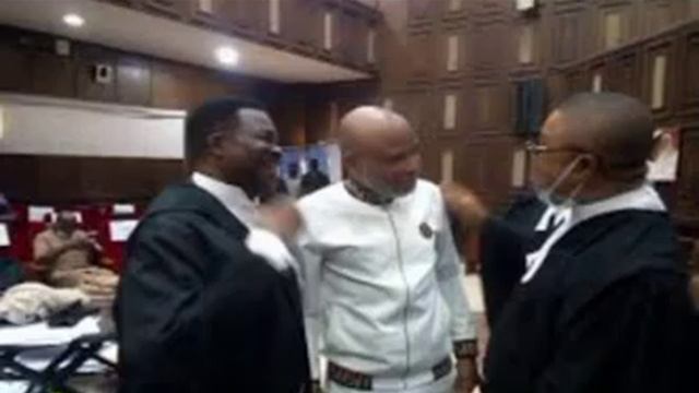 BREAKING: Nnamdi Kanu To Remain In  DSS Custody - Appeal Court! Nigeria Is A Joke