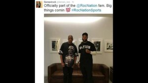 DARMANI ROCK SIGNS WITH ROC NATION HEAVYWEIGHT