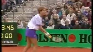 Hambourg 1991 Finale - Seles vs Graf part 1