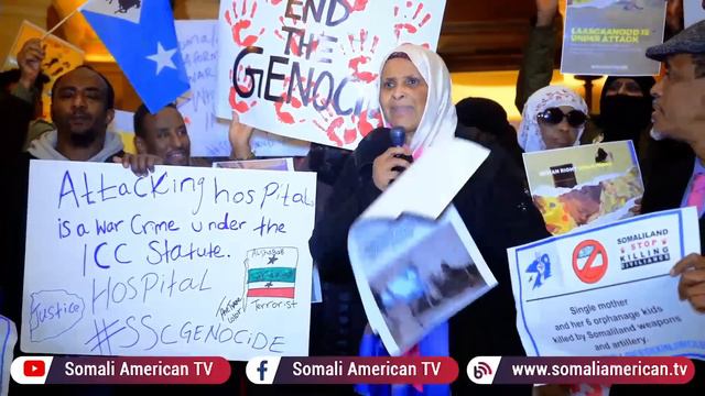 Mudaaharaad loogu soo horjeedo dagaalka lagu soo qaaday Laas-caanood oo Minneapolis lagu qabtay смотреть онлайн