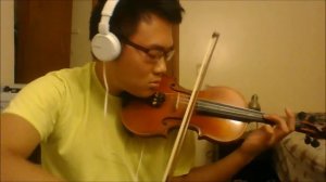 Short Violin Snippet of Nobuyuki Tsujii's "Elegy for the Victims of the Earthquake and Tsunami"