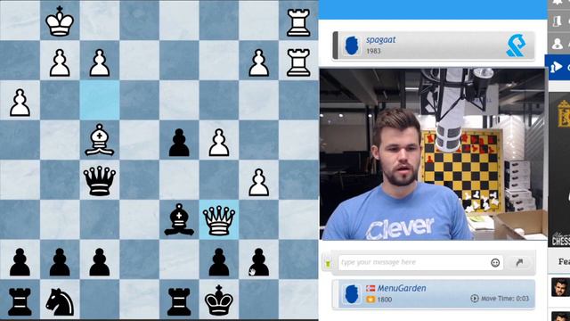 Reação Magnus Carlsen x Luis Paulo Supi / Sacrifício de Dama (Queen Sacrifice) смотреть онлайн