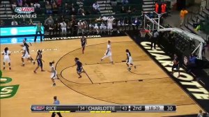 WBB Charlotte vs Rice game highlights