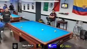 Alejandro Piza MAQUINA DE MEDELLÍN vs Harry Zamora, Pio Delgado Vs Dorian Tello, carambolas finales