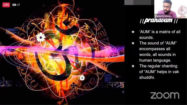 2128 Dil Se Alloveda 149 Spiritual Retreat Episode 7: Shlok Ucharan , chanting by Vamsi Krishna
