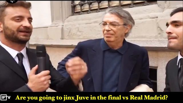 MASSIMO MORATTI ON CONTE/SIMEONE TO INTER & THEN SAYS FORZA JUVE! смотреть онлайн